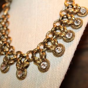 Gold chain necklace